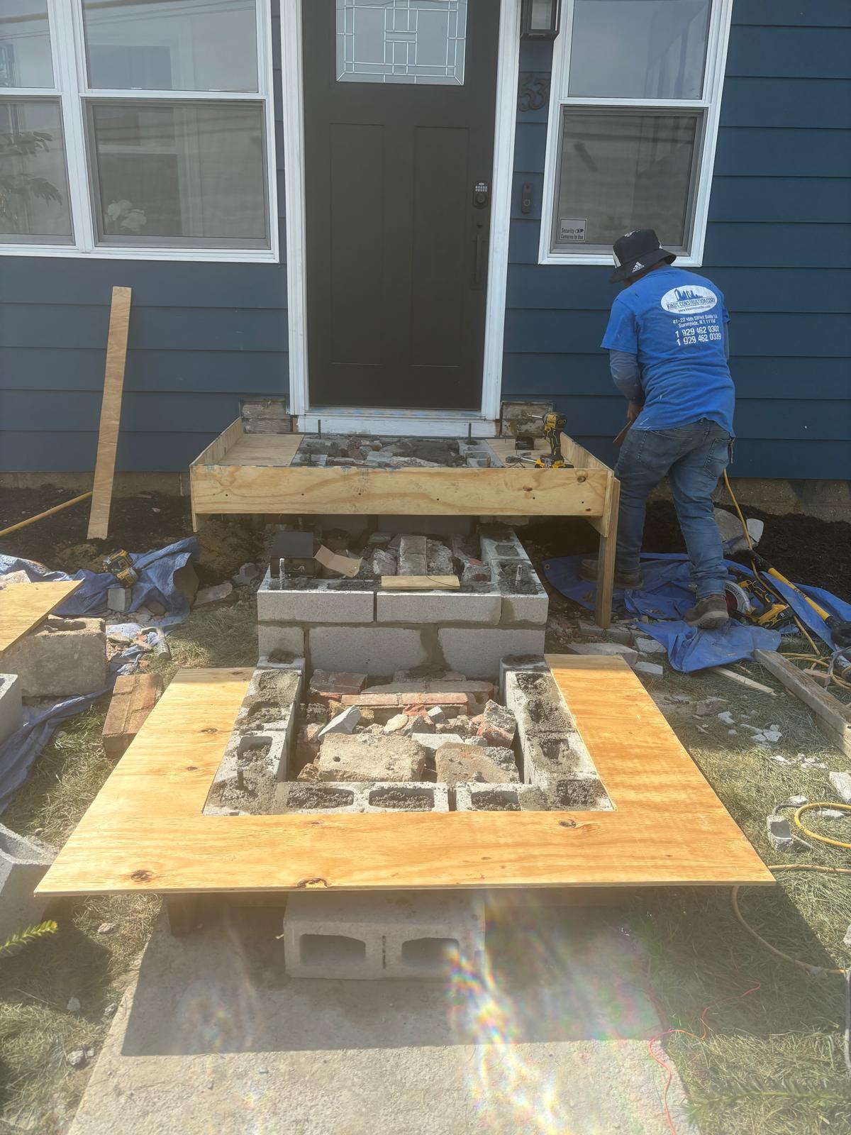 Outside stairs project image 3